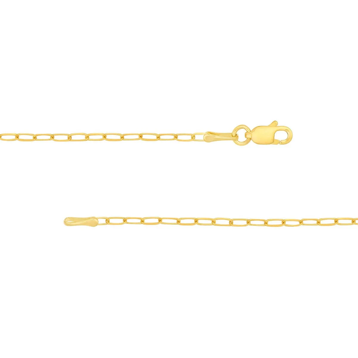 14K Yellow Gold Large Puff Heart Pendant Necklace