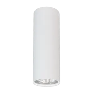 4" LED Architectural Cylinder Light Fixture, 1650 Lumens, 15W, CCT Selectable, 120-277V, White Finish