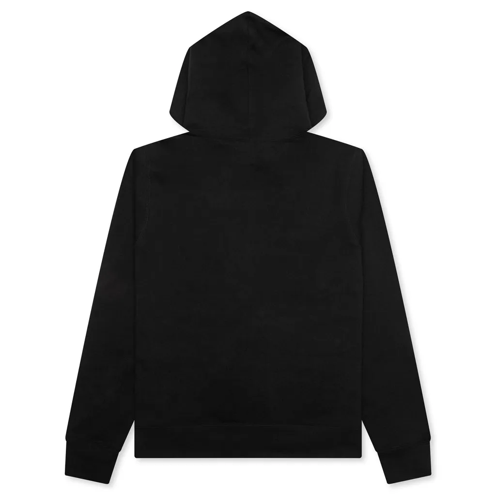 Abc Camo College Pullover Hoodie - Black