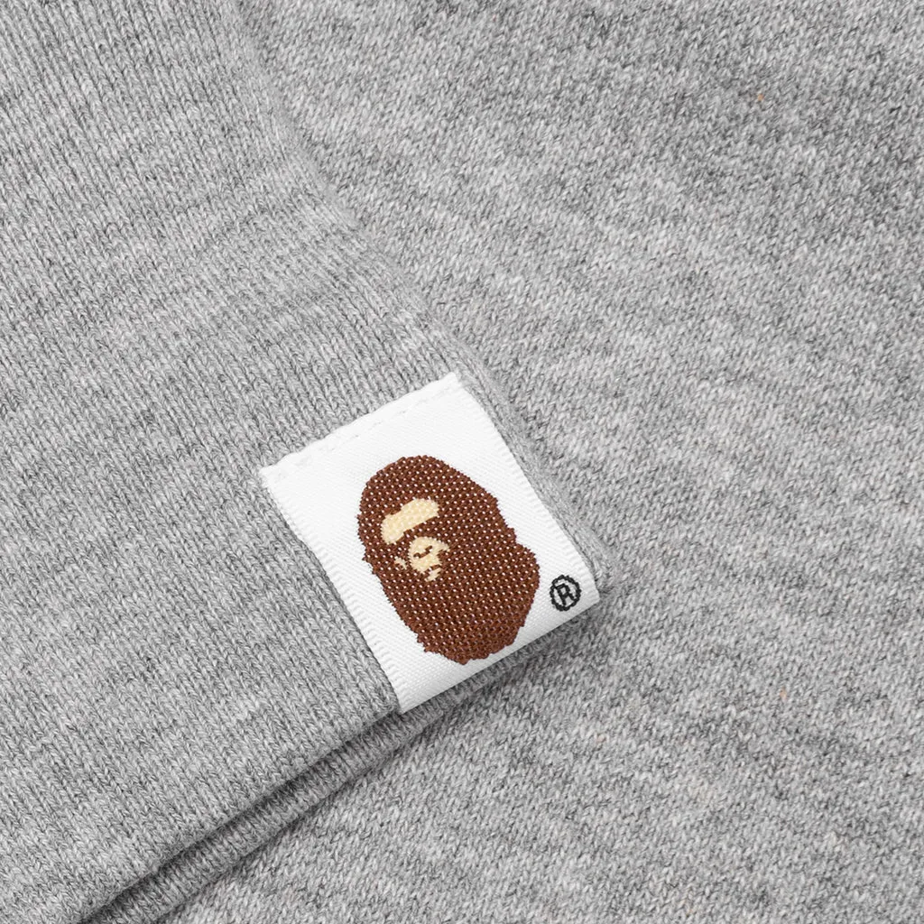 Abc Camo College Pullover Hoodie - Gray