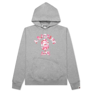 Abc Camo College Pullover Hoodie - Gray