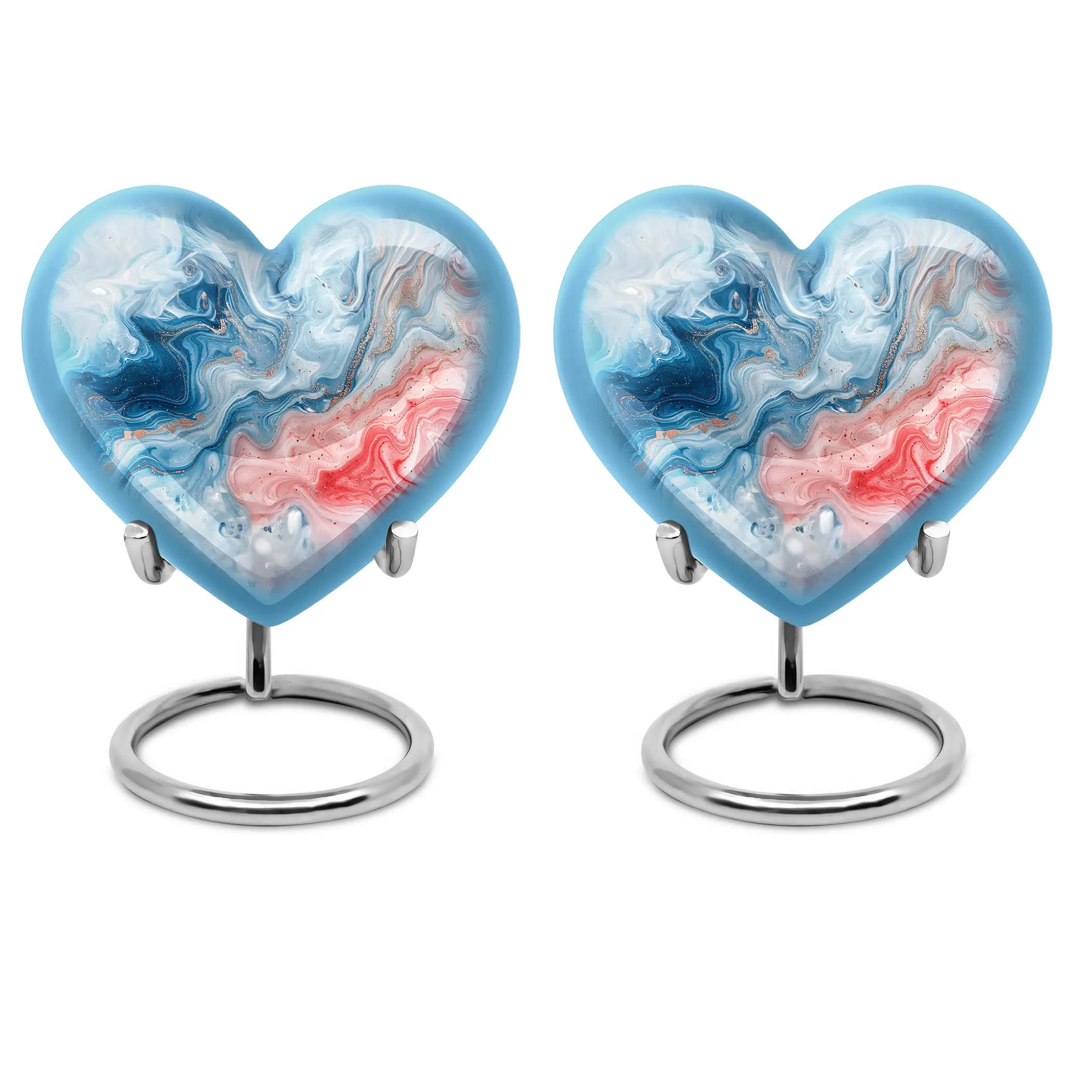 Abstract Heart: A Forever Memorial Urn for Cherishing Memories