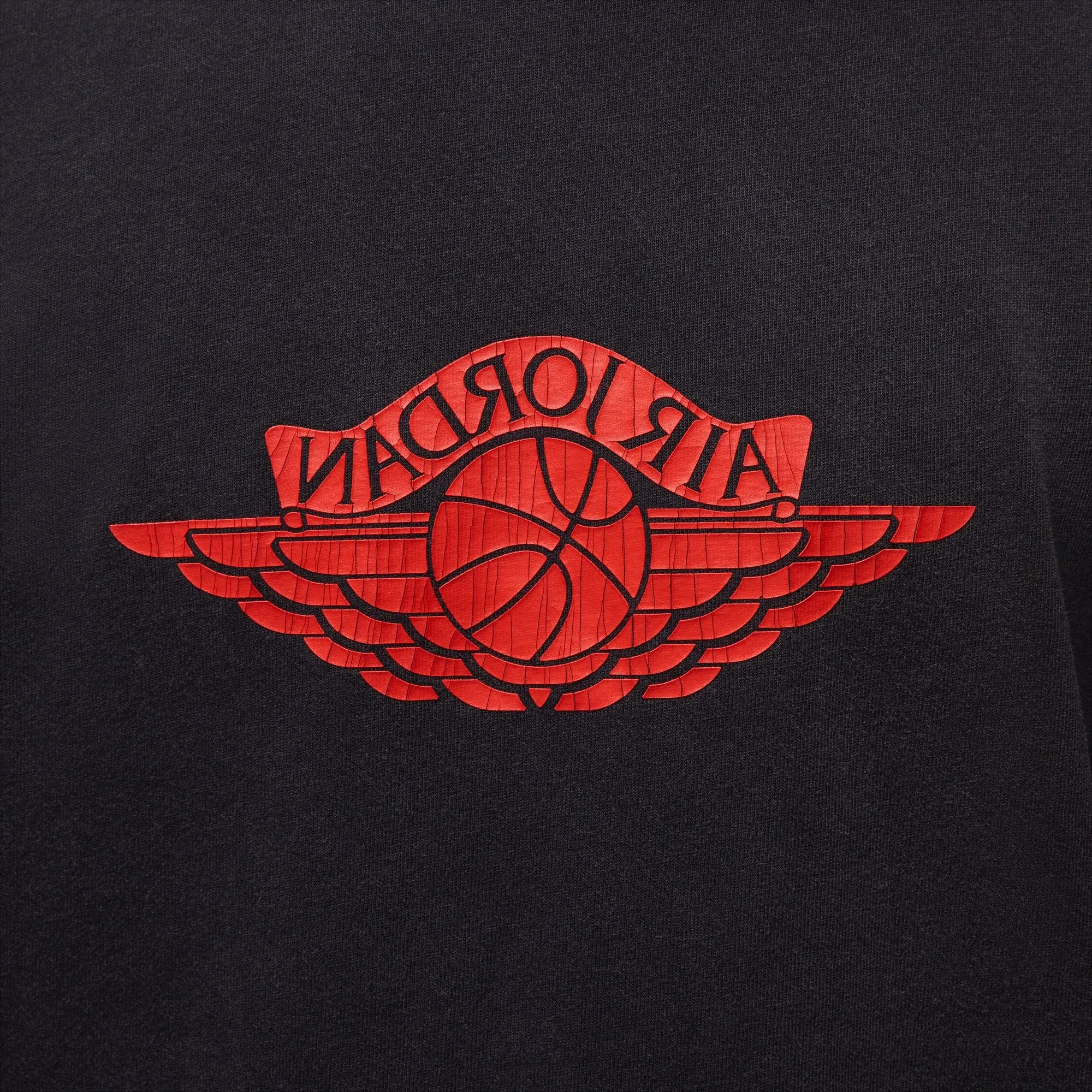 AIR JORDAN RARE AIR T-SHIRT BLACK/CHILE RED