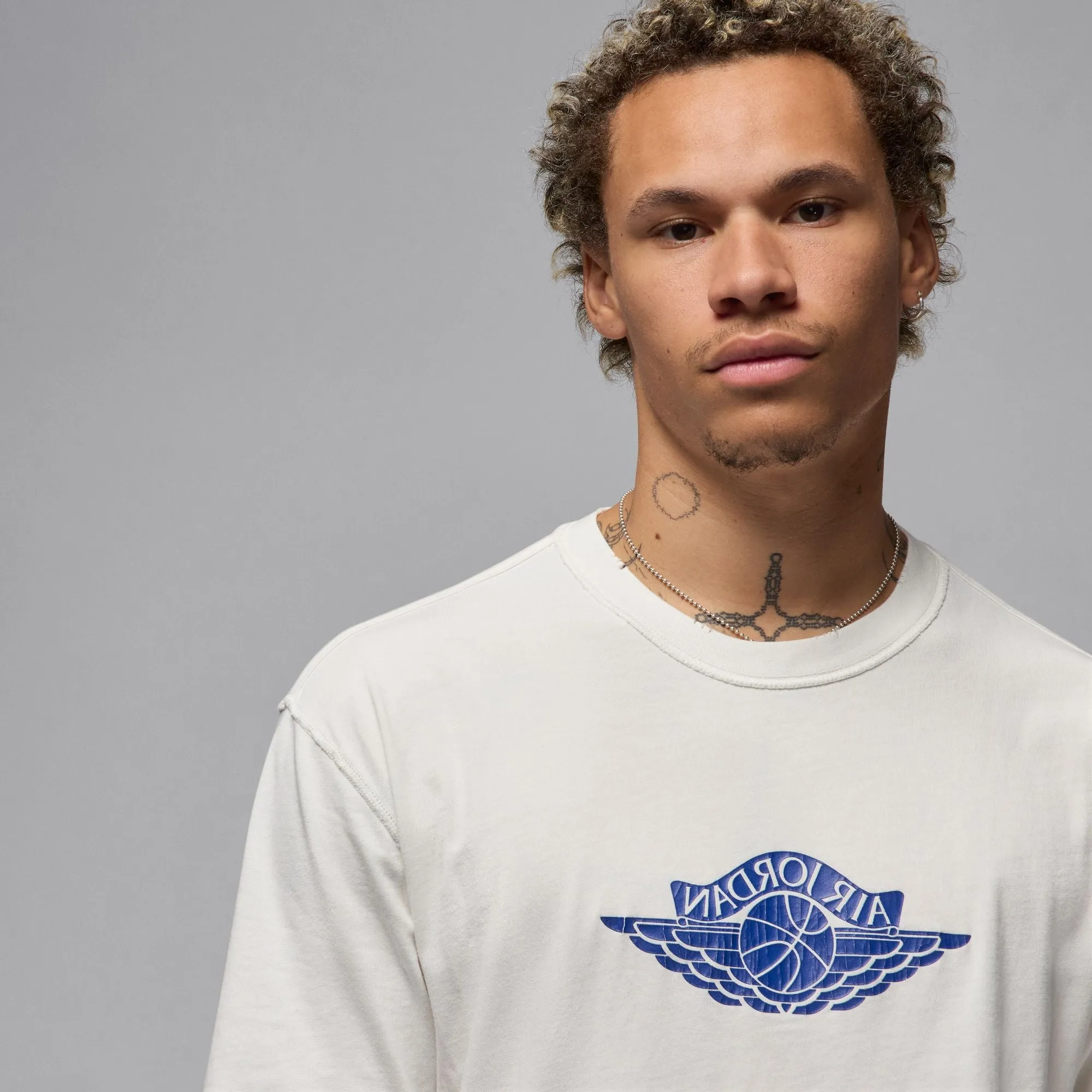 AIR JORDAN RARE AIR T-SHIRT SAIL/DEEP ROYAL