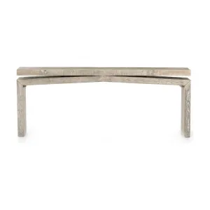 Alaric 79" Reclaimed Console Table - Weathered Wheat