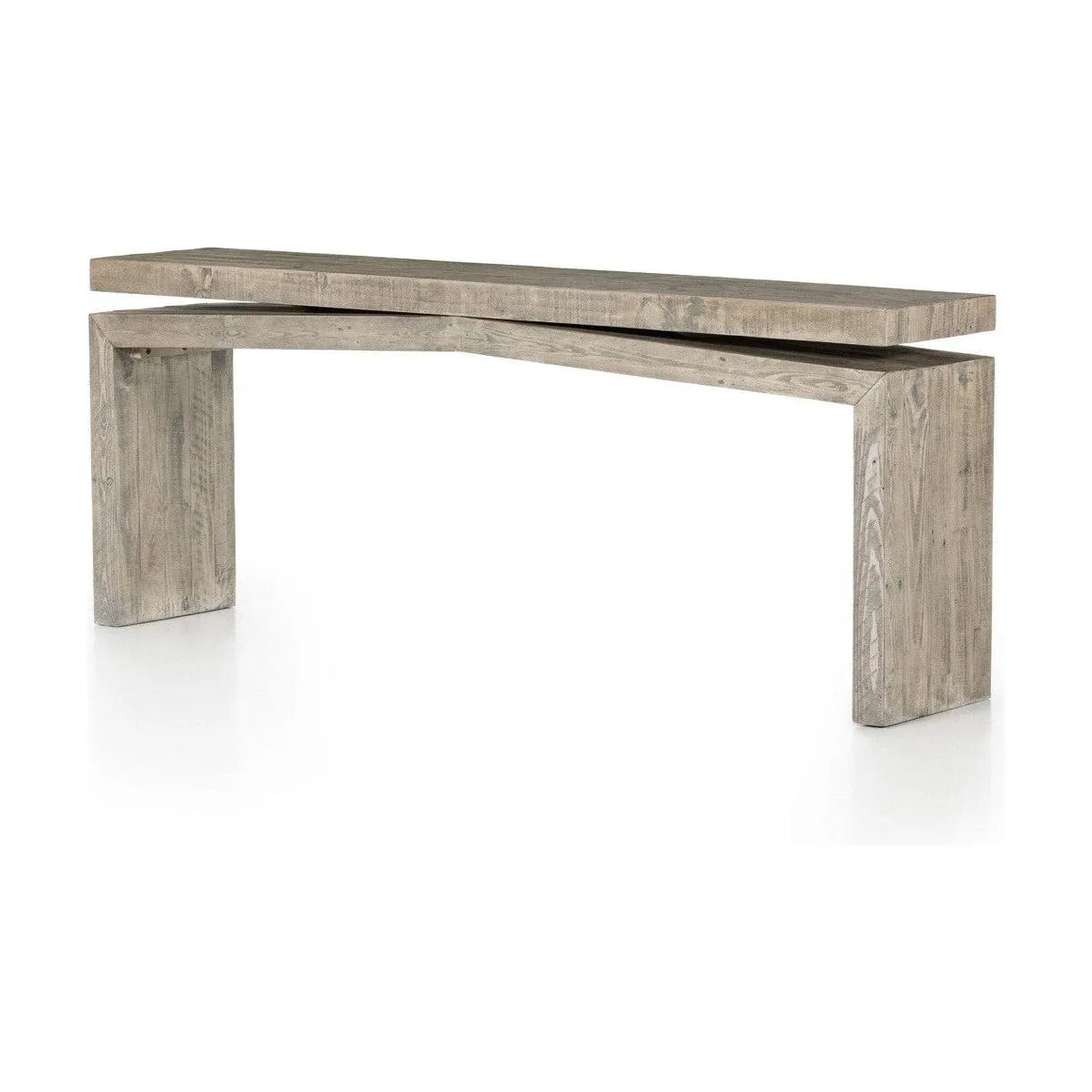 Alaric 79" Reclaimed Console Table - Weathered Wheat