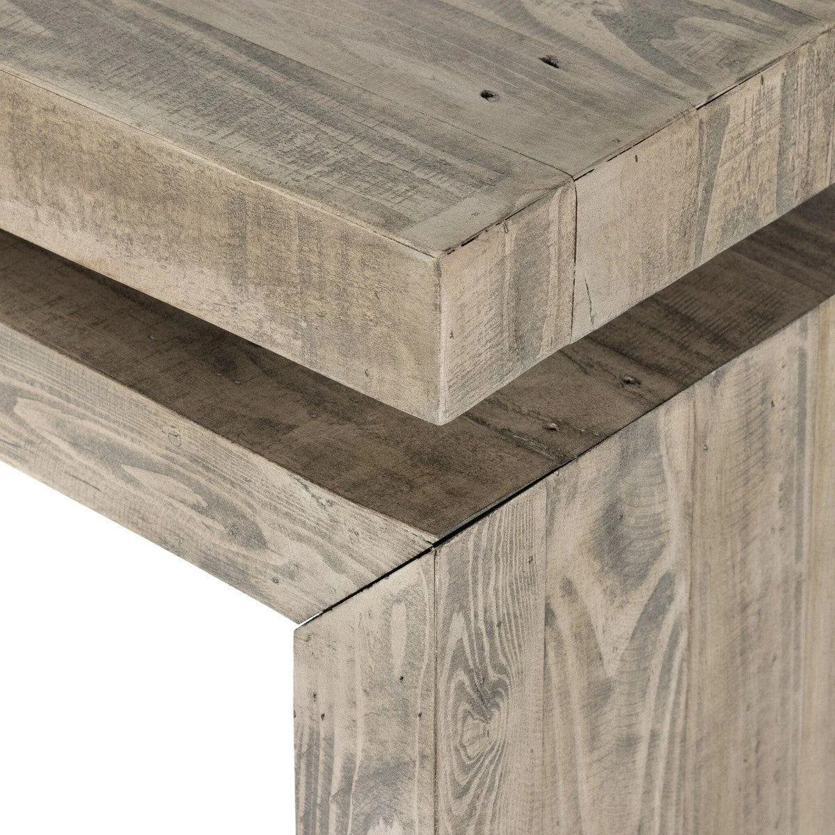Alaric 79" Reclaimed Console Table - Weathered Wheat