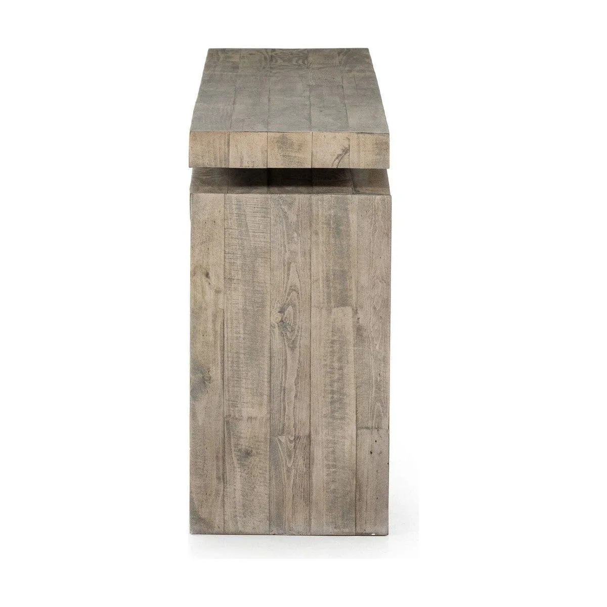Alaric 79" Reclaimed Console Table - Weathered Wheat