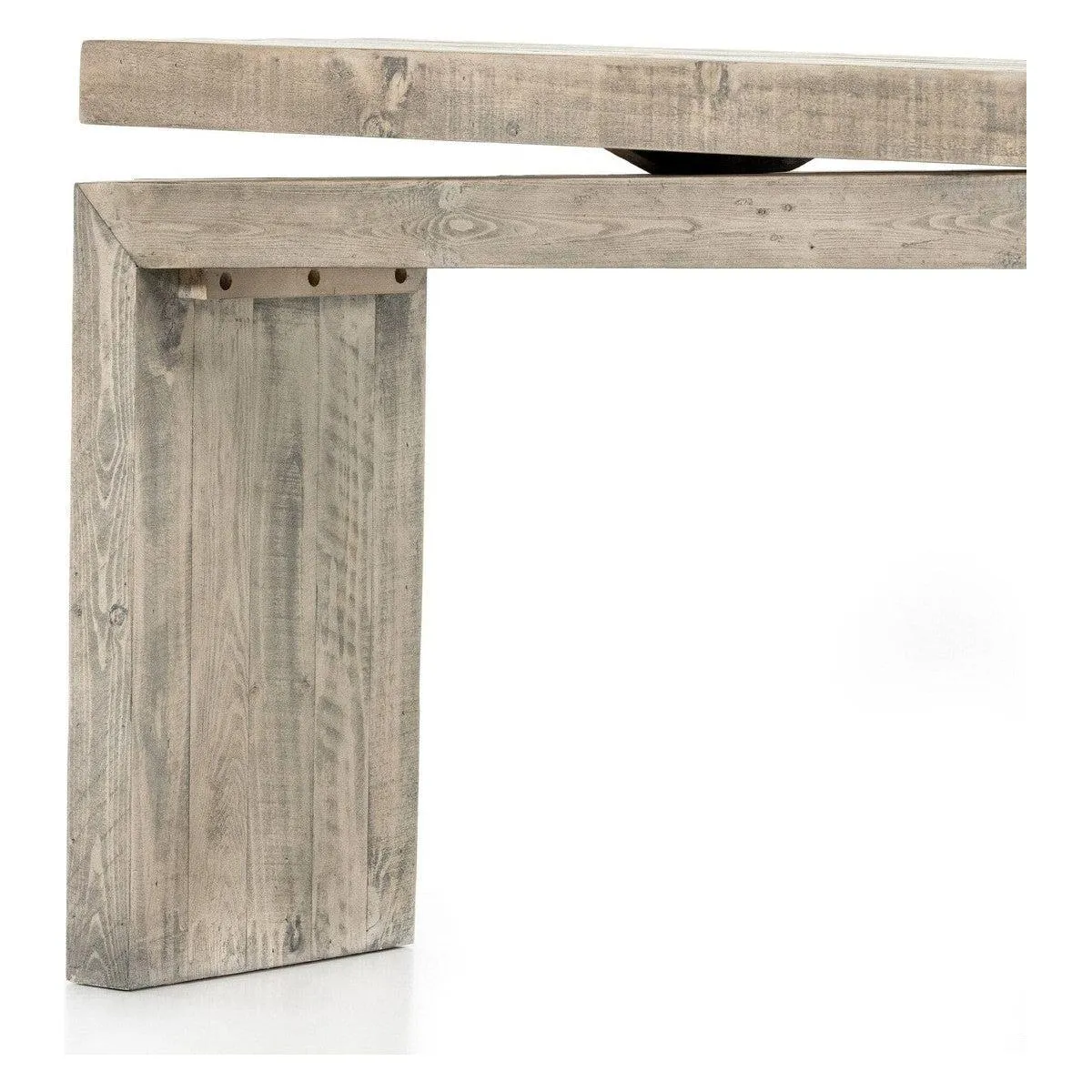 Alaric 79" Reclaimed Console Table - Weathered Wheat