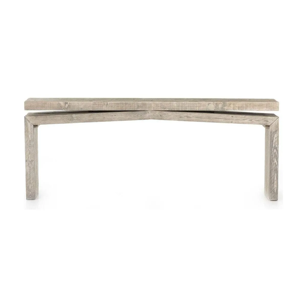 Alaric 79" Reclaimed Console Table - Weathered Wheat