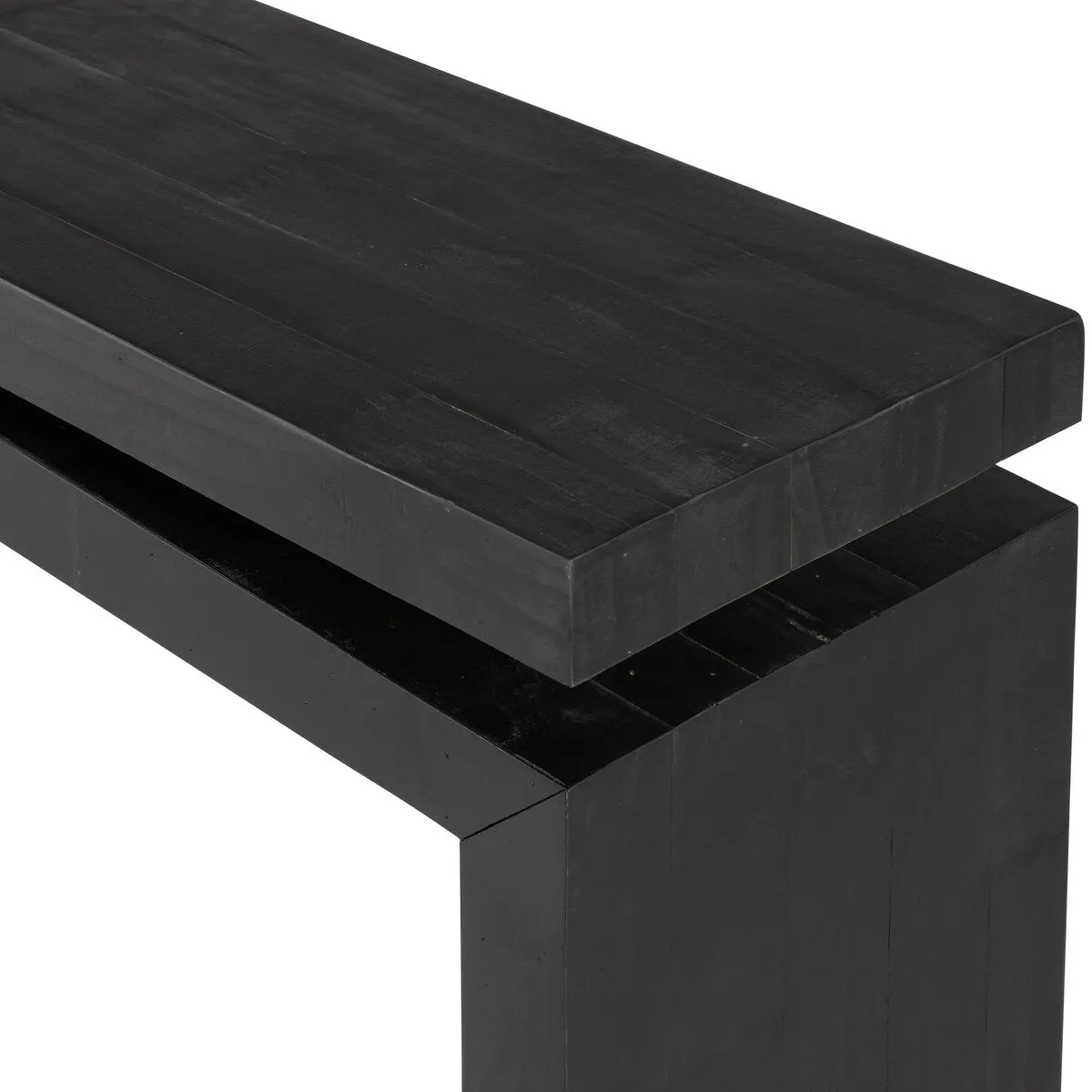 Alaric Console Table - 94" - Aged Black
