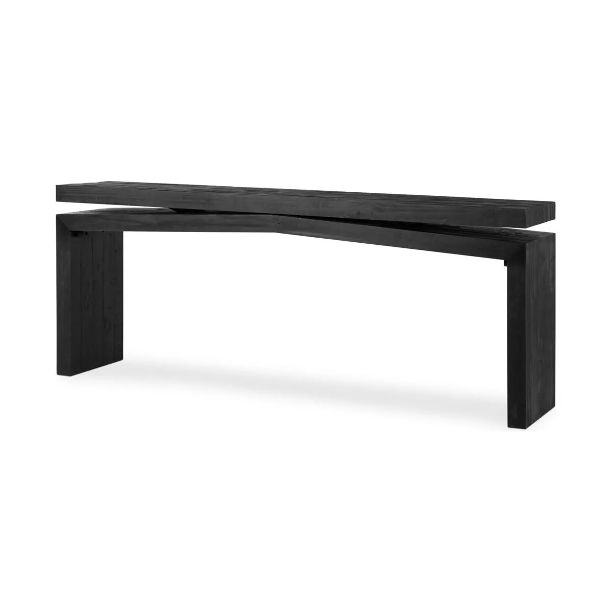 Alaric Console Table - 94" - Aged Black