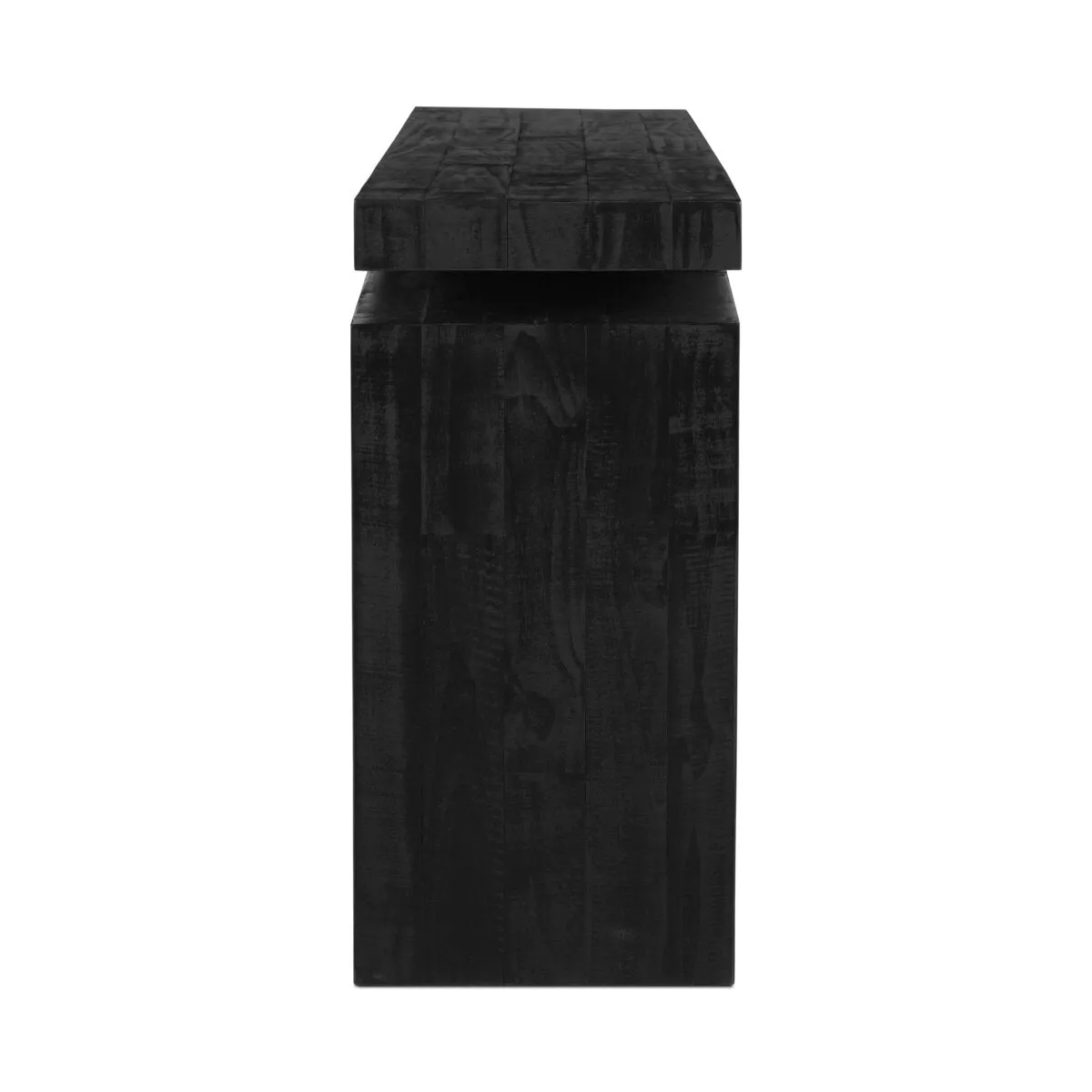 Alaric Console Table - 94" - Aged Black