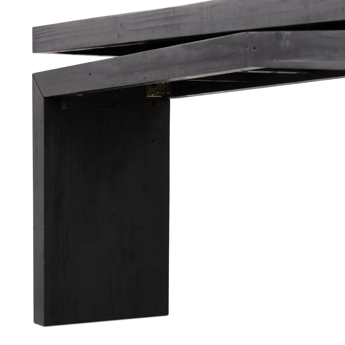 Alaric Console Table - 94" - Aged Black