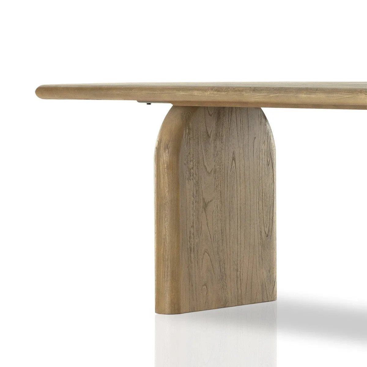 Amalfi Dining Table - Aged Drift Mindi