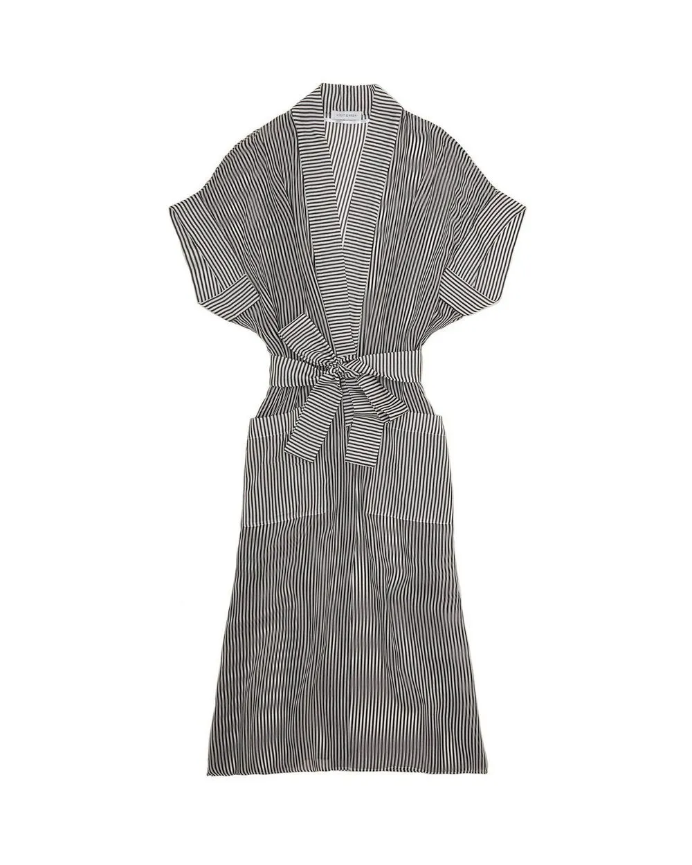 Aniseed Stripe Maxi Robe