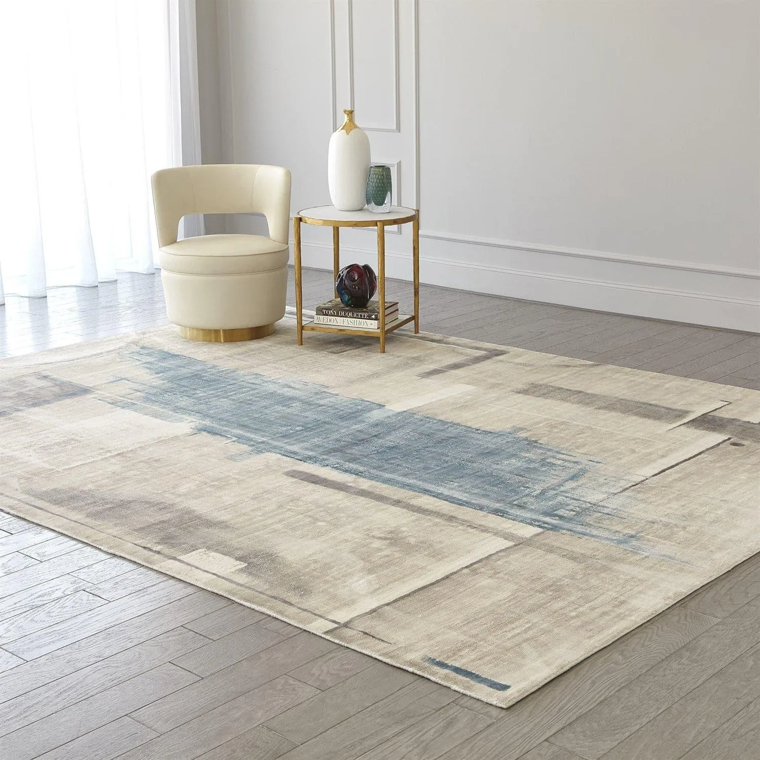 Art Rug - Blue