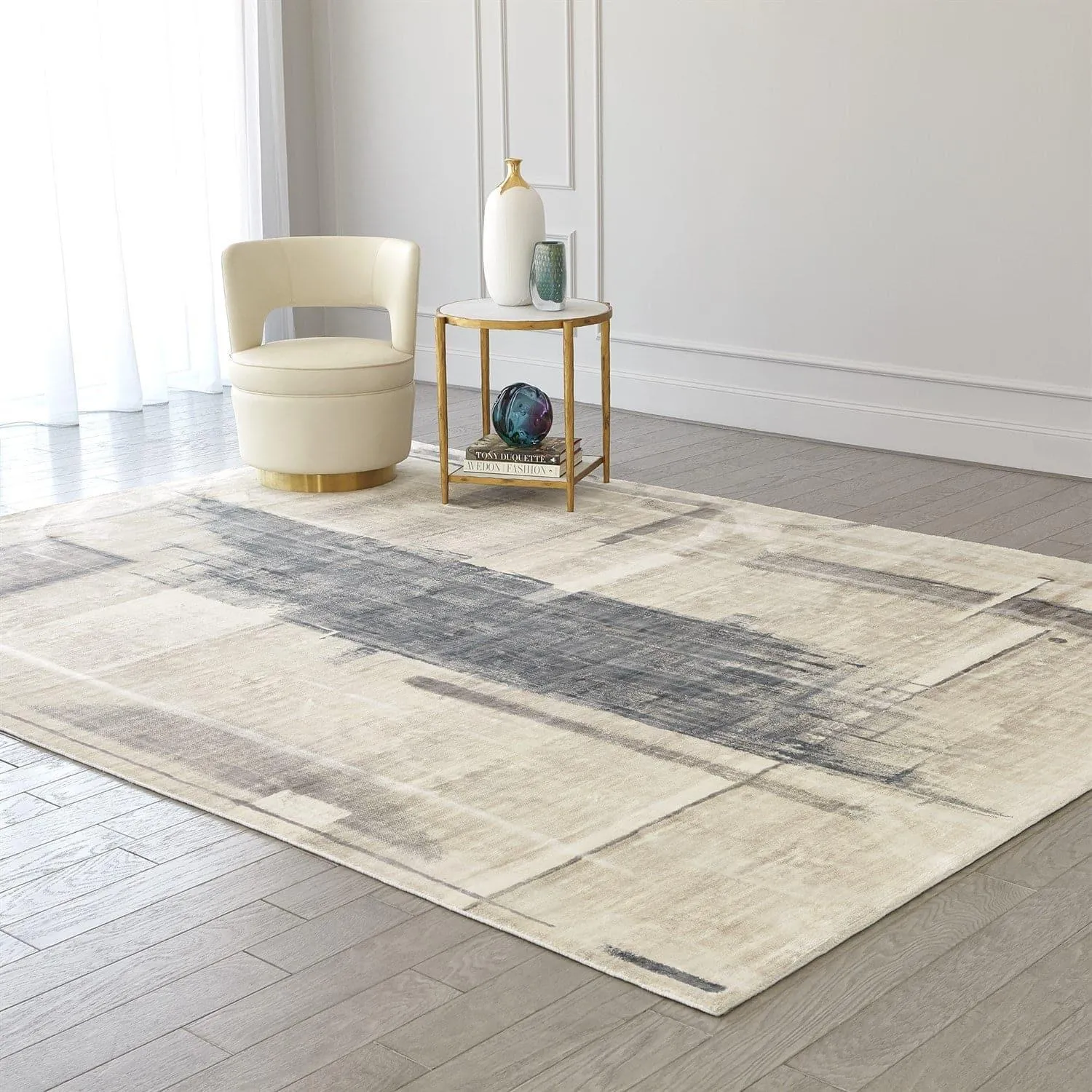 Art Rug - Grey