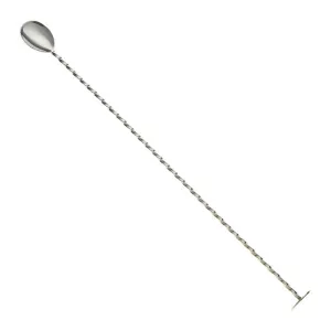 Barfly by Mercer M37019 Bar Spoon w/ Muddler, Stainless Steel, 15-3/4"