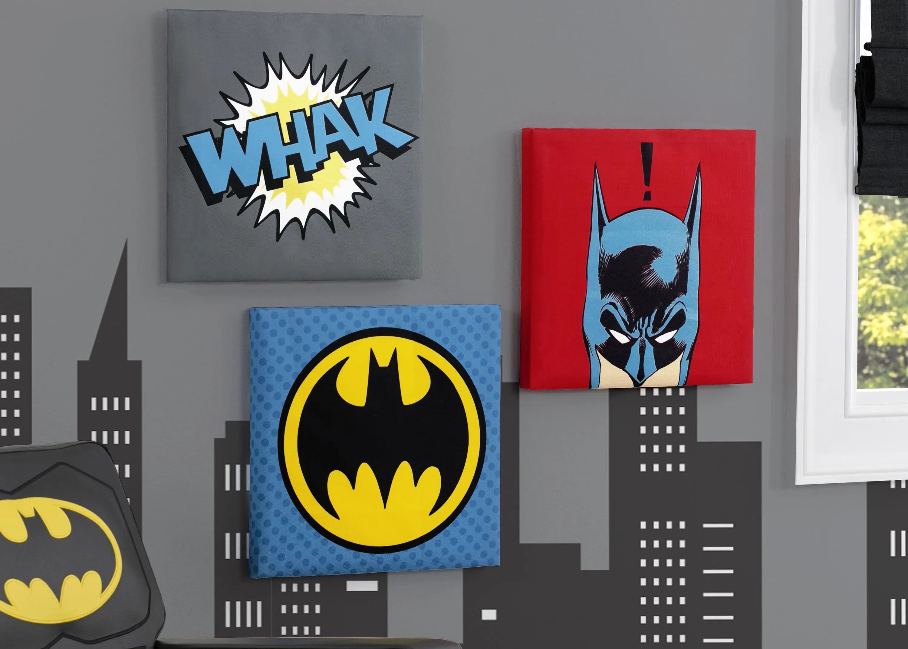 Batman 3-Piece Canvas Wall Art Set