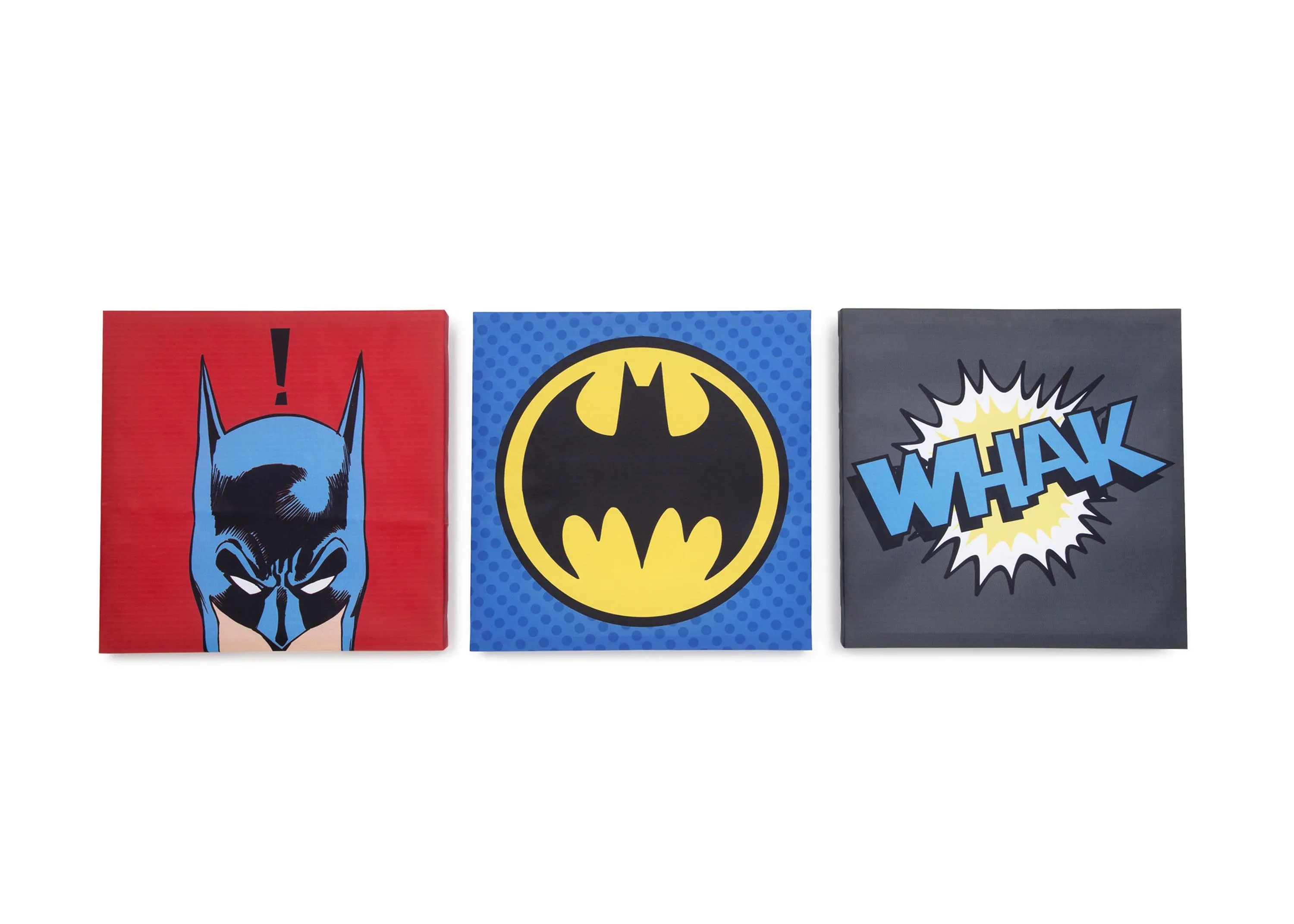 Batman 3-Piece Canvas Wall Art Set