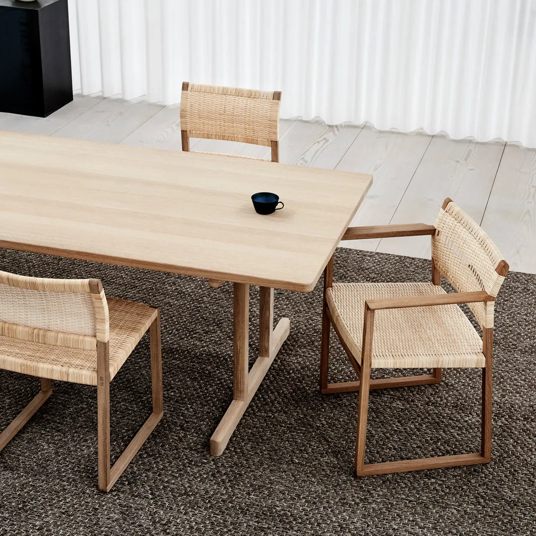 BM61 Chair - Natural Cane Wicker