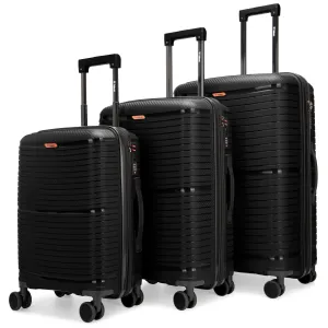 Bobcat Trencher 3-Piece Expandable Hardside Spinner Luggage Set