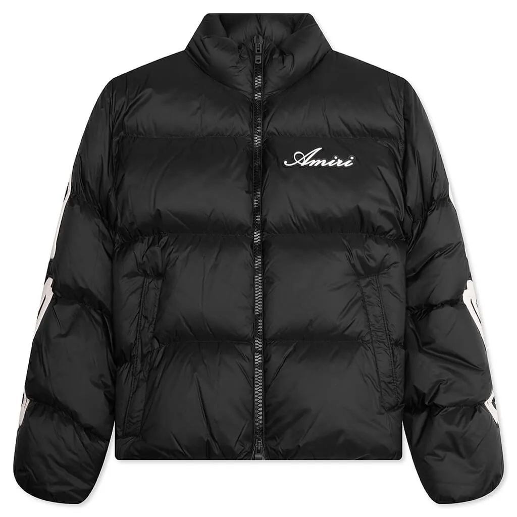 Bones Down Jacket - Black