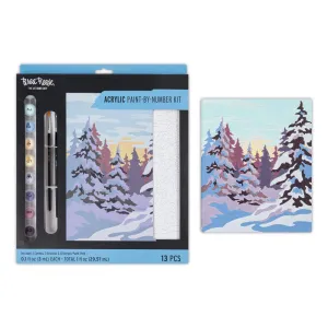 Brea Reese Winter Wonderland Acrylic Paint-by-Number Kit