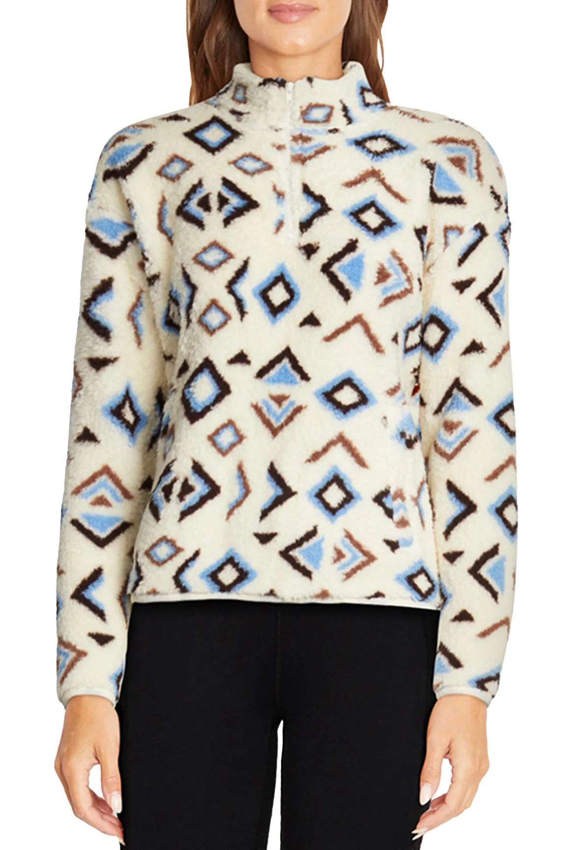 Carson 1/4 Zip Sherpa Pullover
