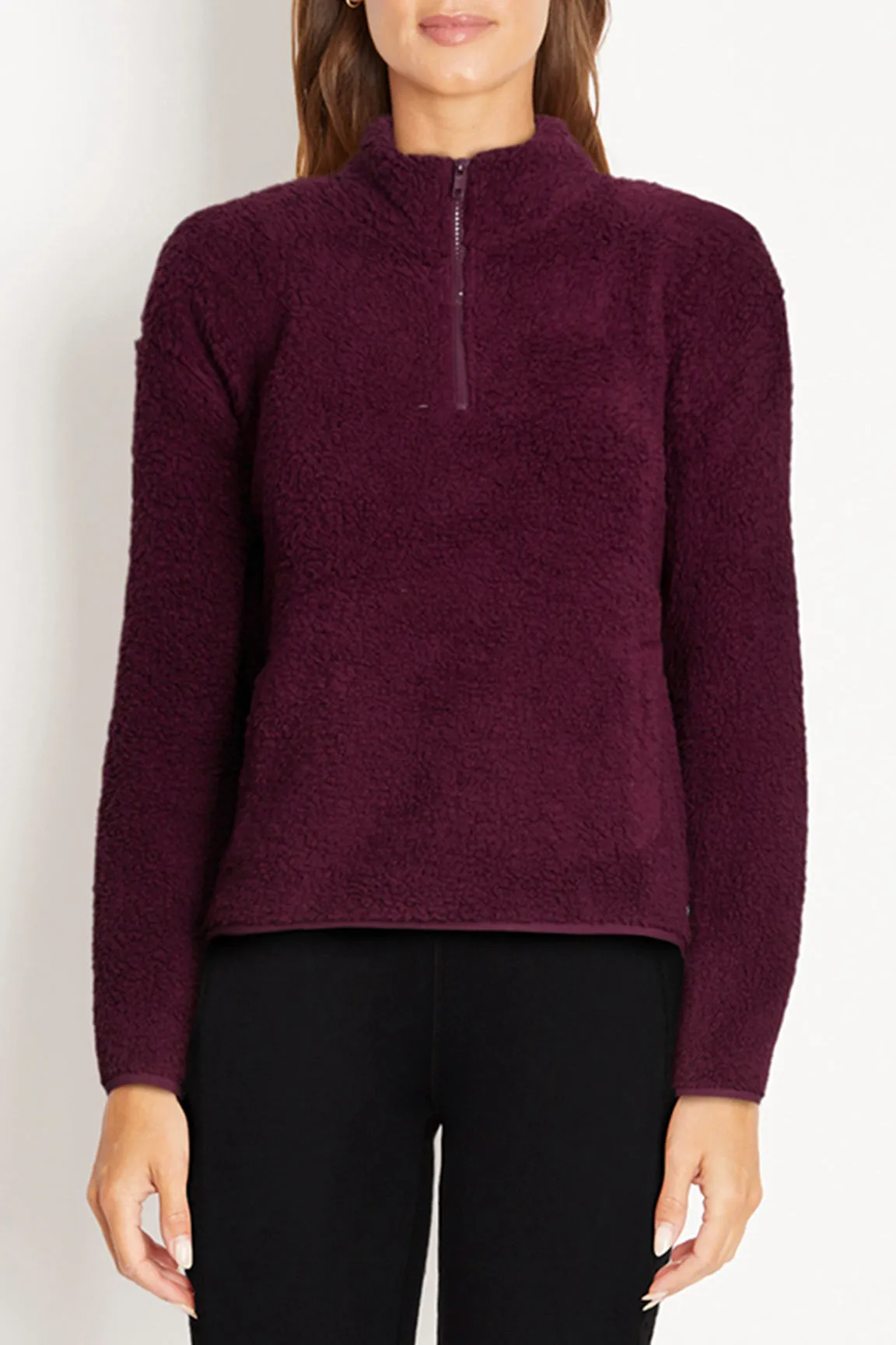 Carson 1/4 Zip Sherpa Pullover