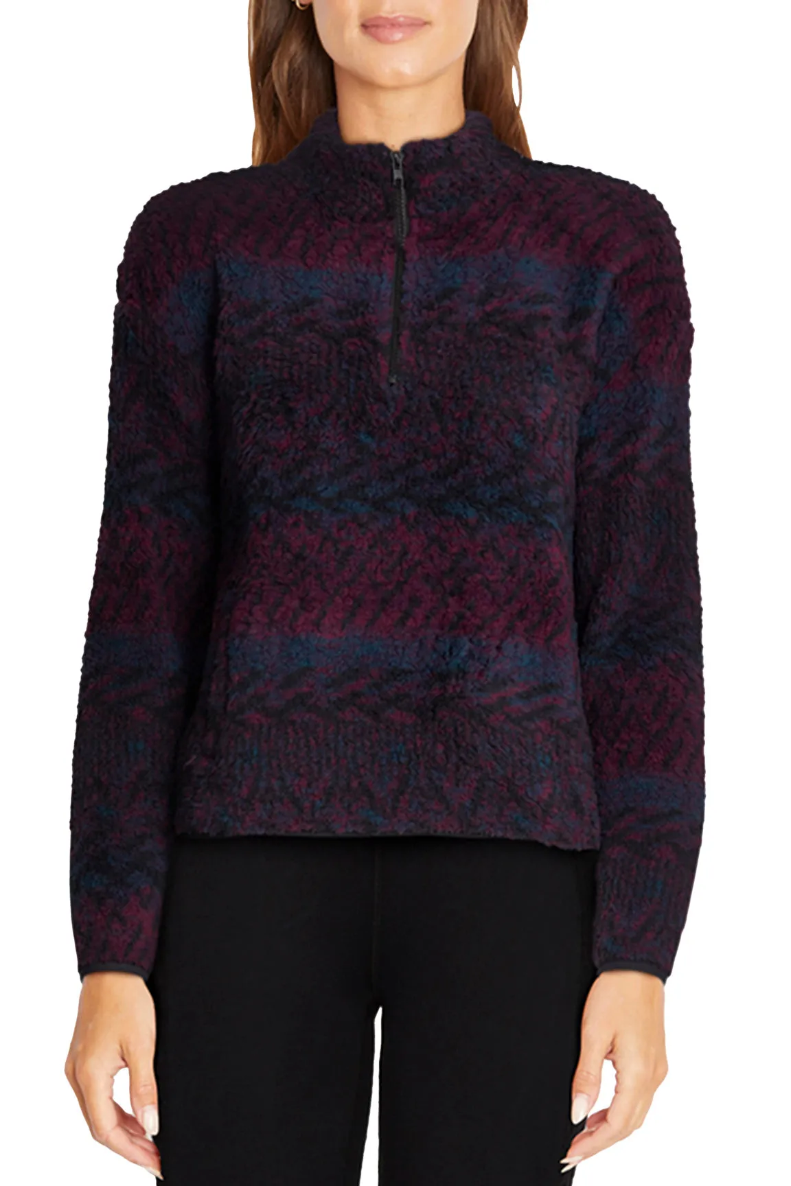 Carson 1/4 Zip Sherpa Pullover