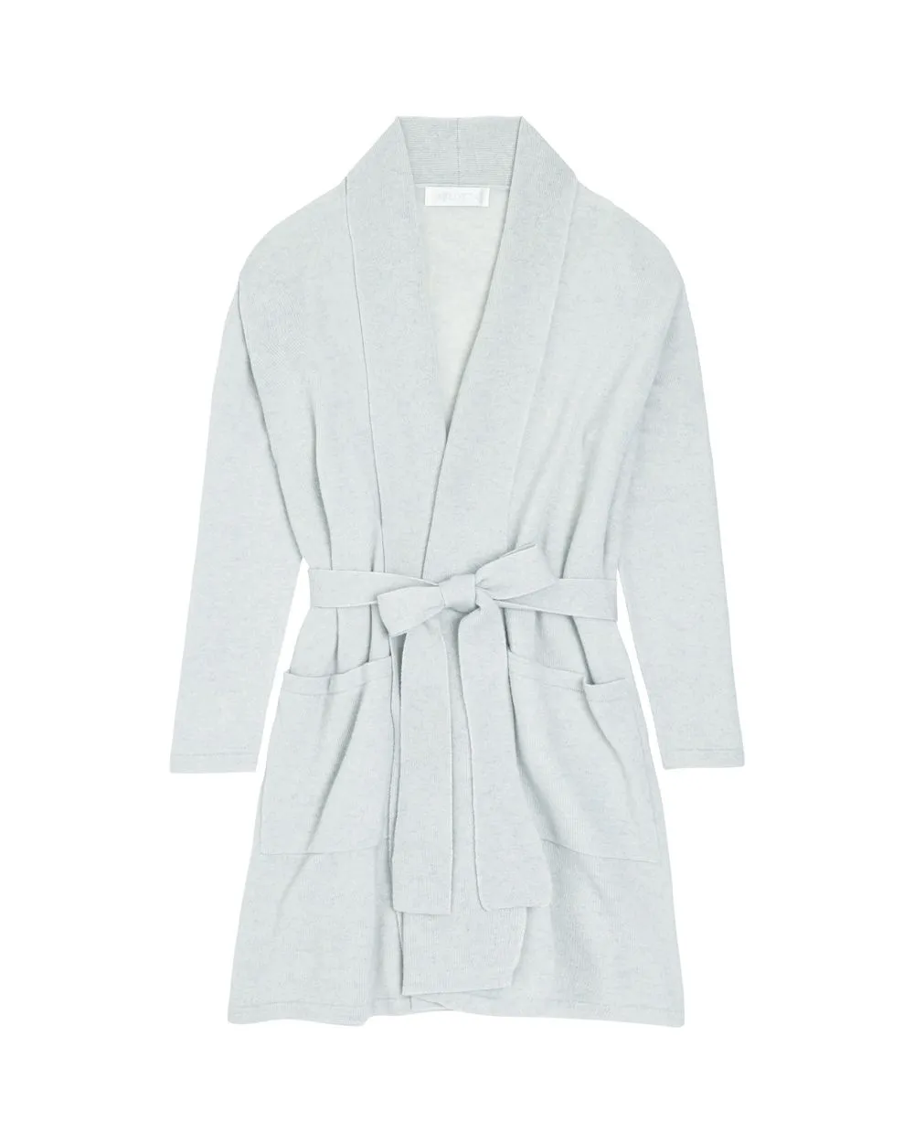 Cashmere Shawl Collar Short Robe