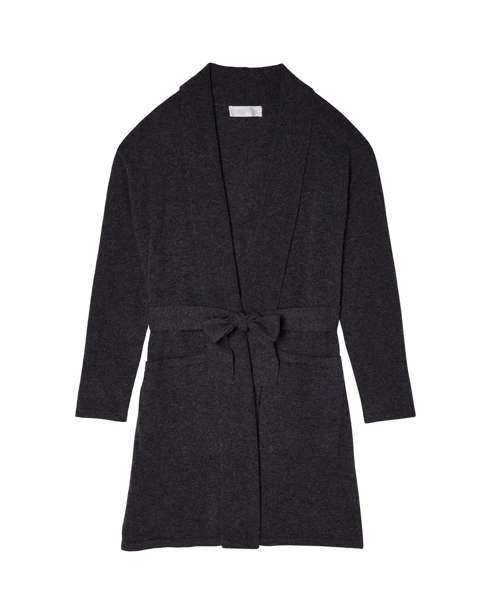 Cashmere Shawl Collar Short Robe