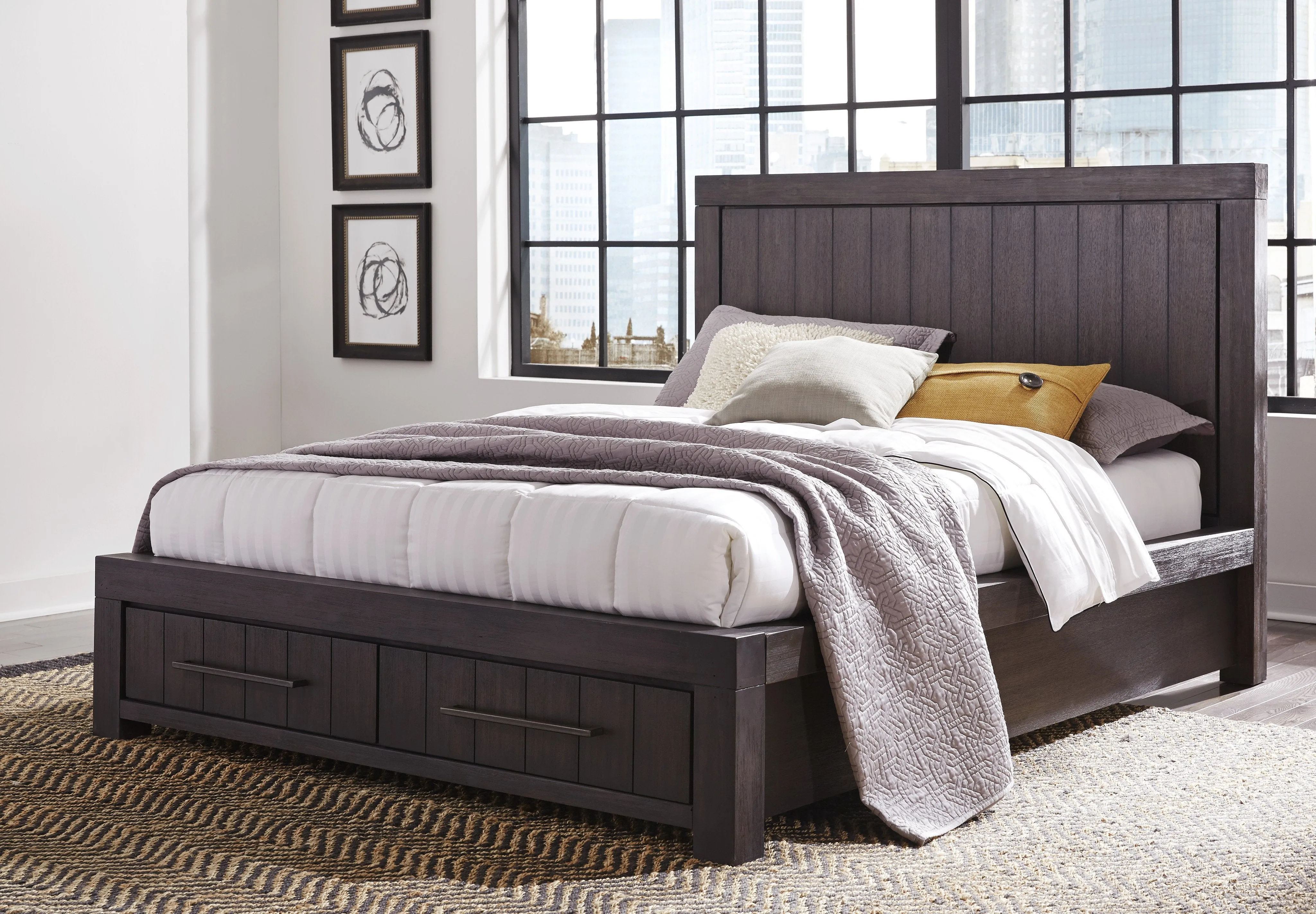 Chalmers Storage Platform Bed