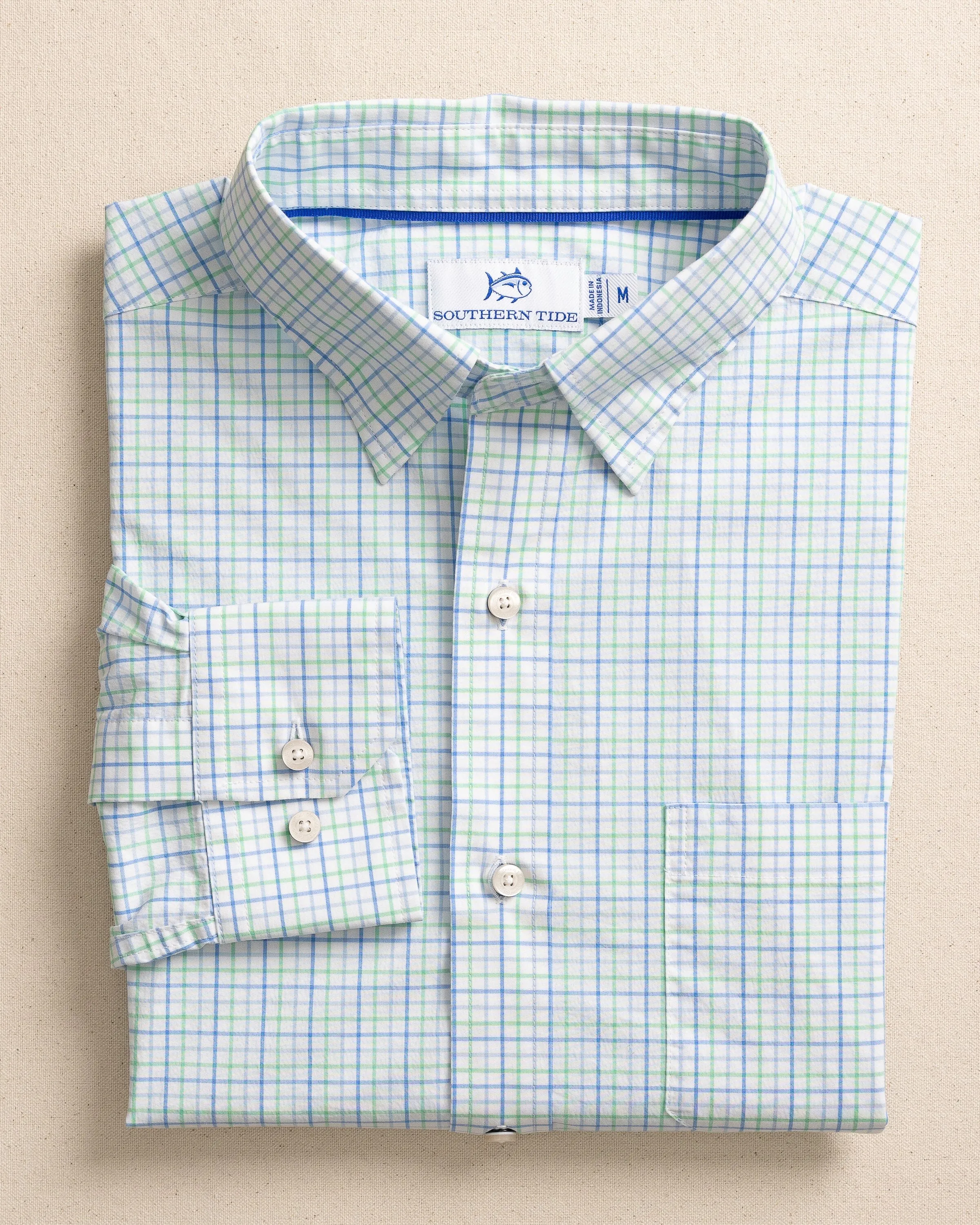 Charleston Broughton Plaid Sport Shirt