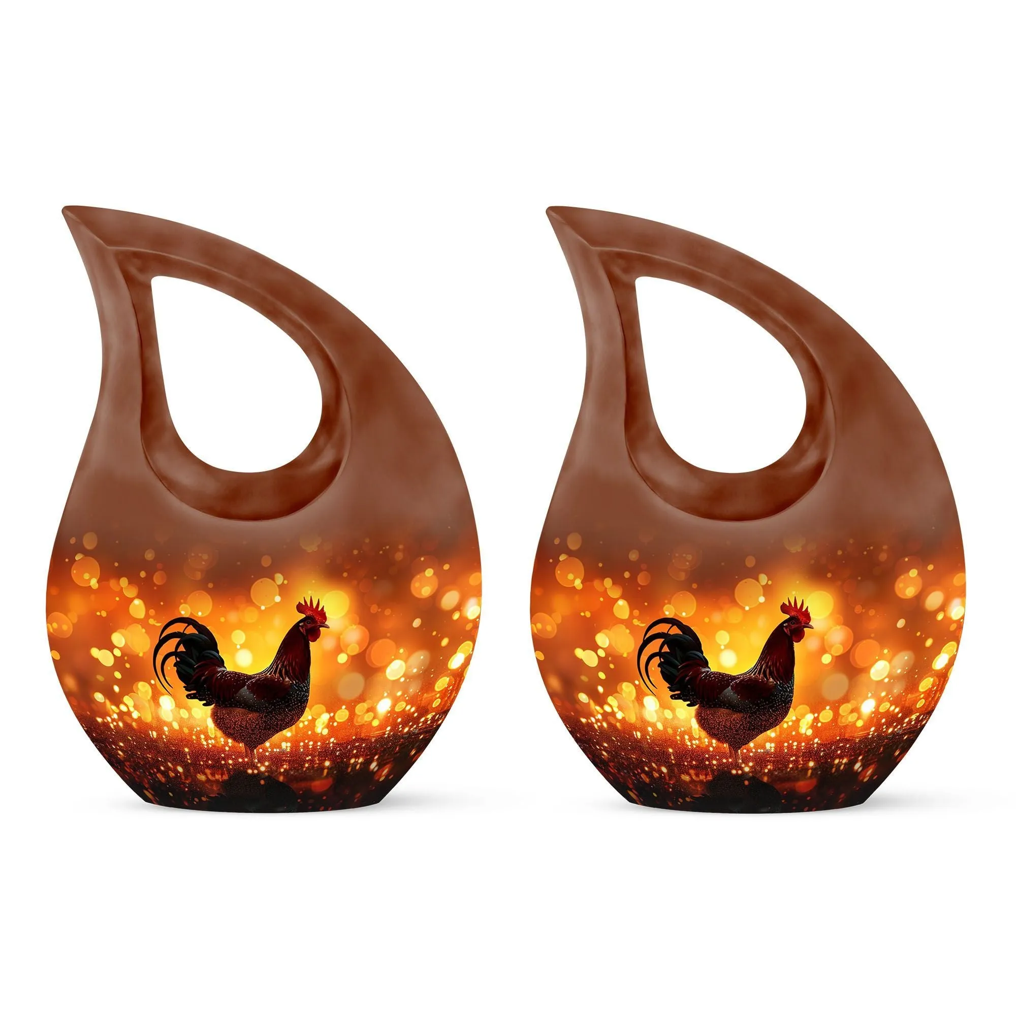 Cherished Chicken Urn remembrance small container to hold ashes