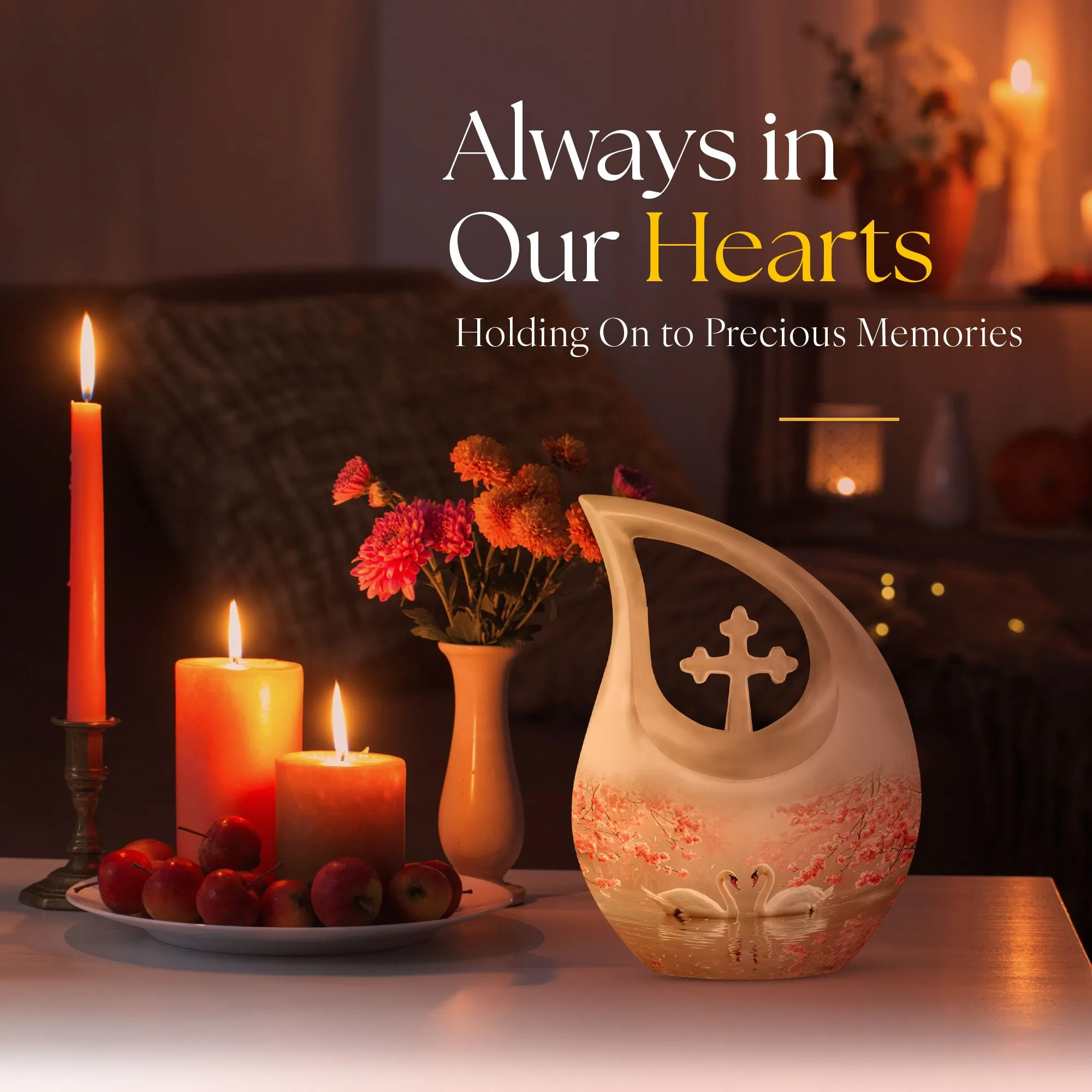 Cherry Blossom Serenade Human Memorial Ashes Cremation