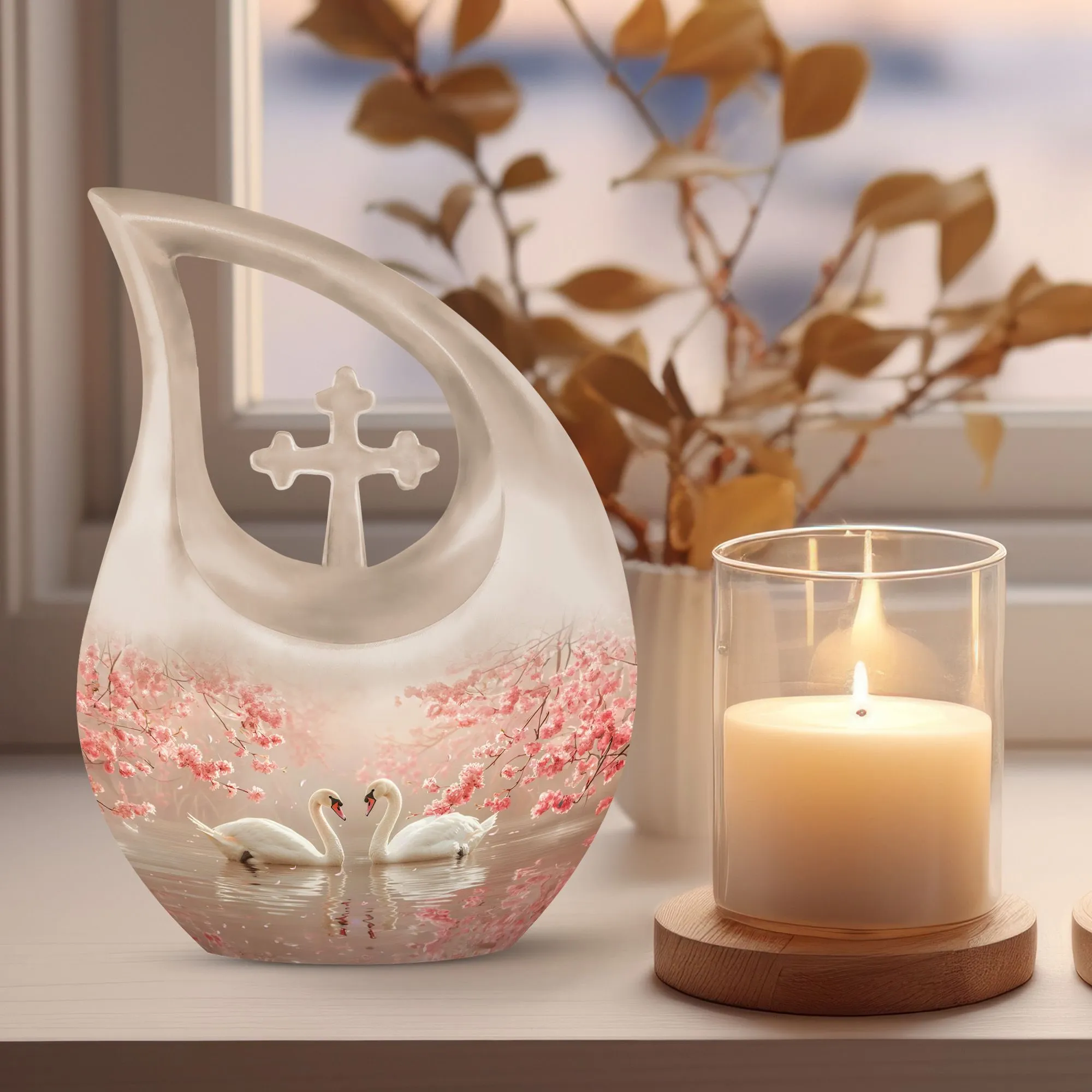 Cherry Blossom Serenade Human Memorial Ashes Cremation