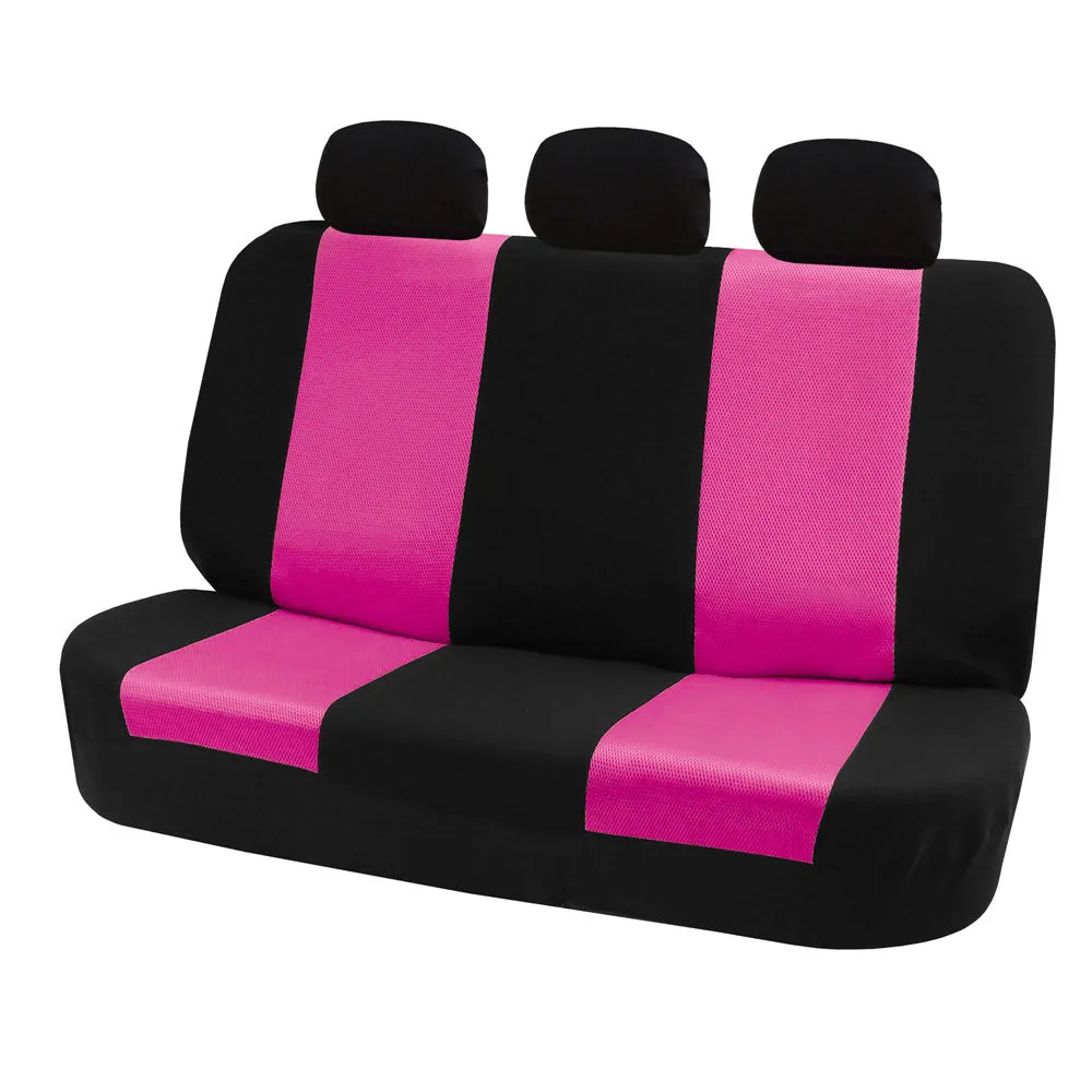 Classic Cloth Seat Covers - Rear Pink