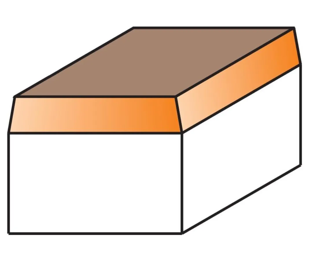 CMT 843.064.11  -  Solid Carbide Trimmer Router Bit