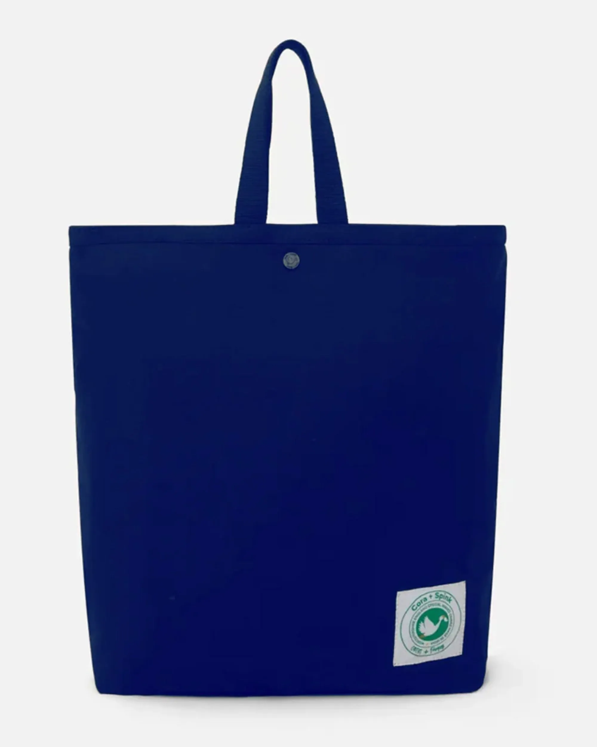 Cora   Spink Navy Goat Tote