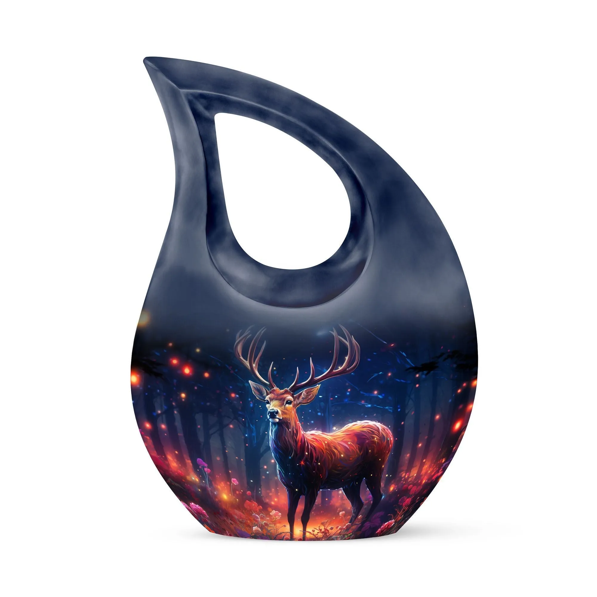 Deer Theme Memorial Urn - A Classy Resting Place