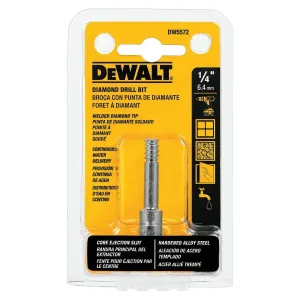 DEWALT DW5572-Tile Drill Bit, Diamond Tip, 1/4-Inch