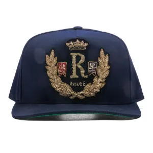 Diana Crest Hat - Navy