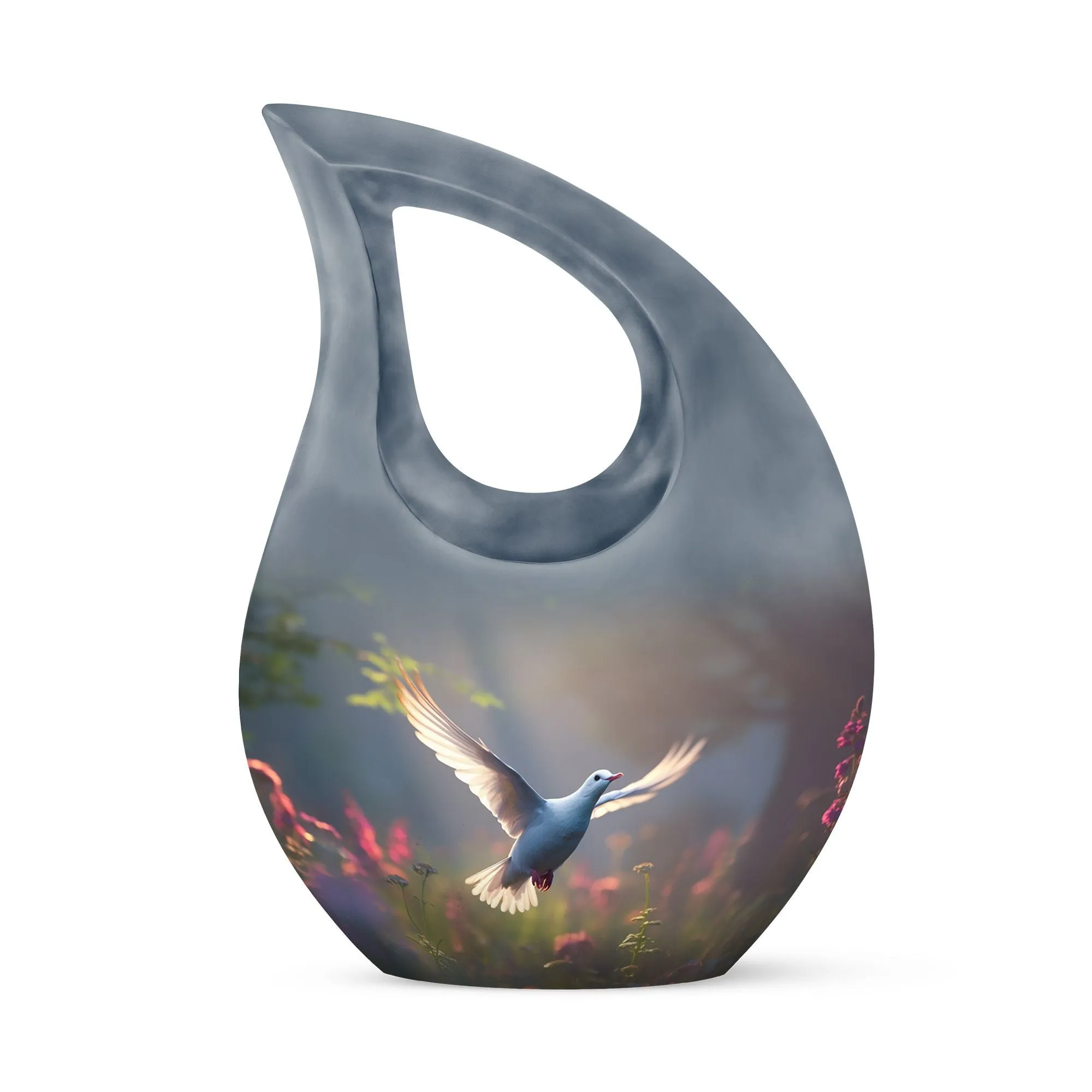 Dove Bird Harmony: Exquisite Memorial Urn for Lasting Peace