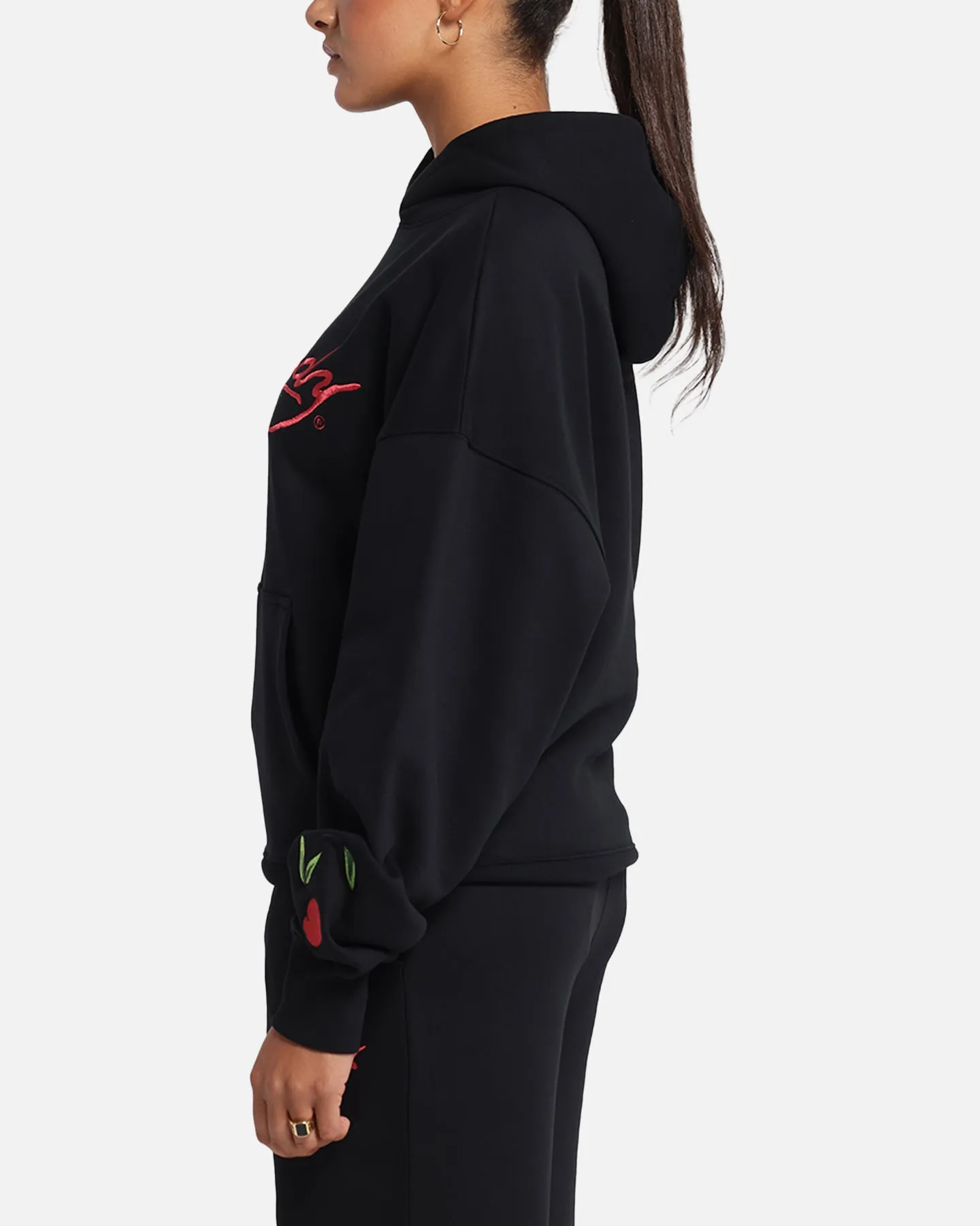 Ed Hardy Cherry Hoodie Black