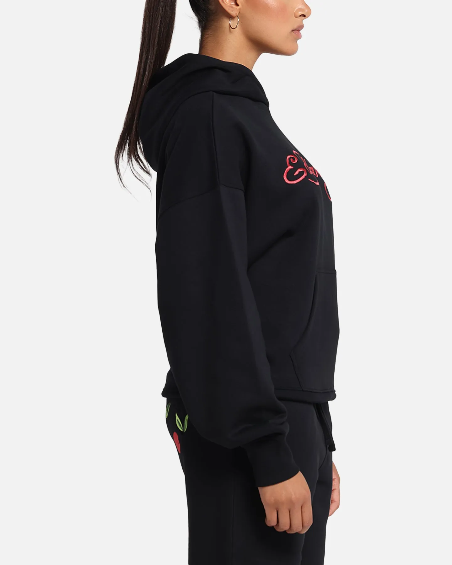 Ed Hardy Cherry Hoodie Black