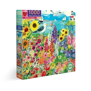 eeBoo Piece and Love Seagull Garden 1000-Piece Jigsaw Puzzle