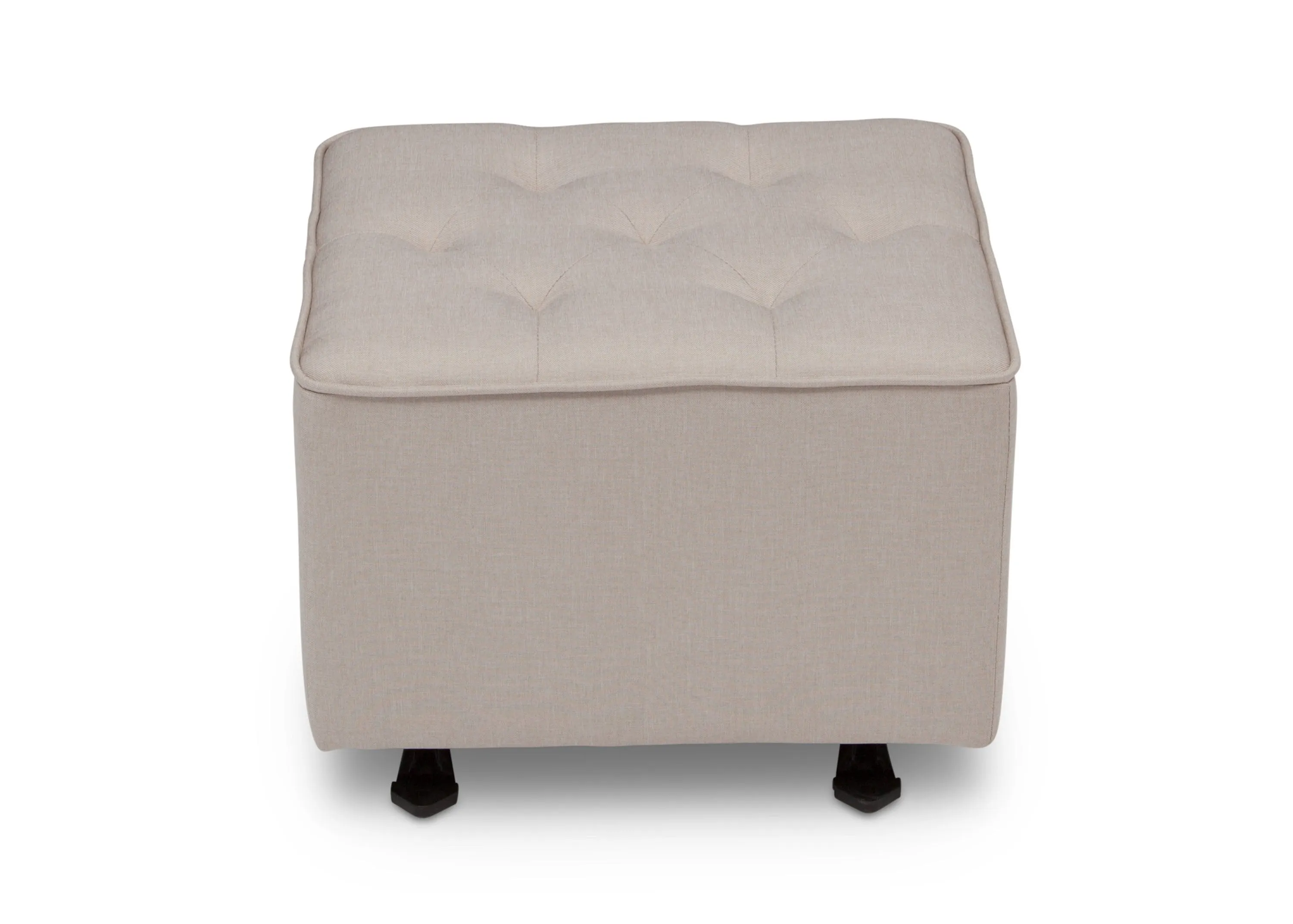 Emma Diamond Tufted Nursery Gliding Ottoman
